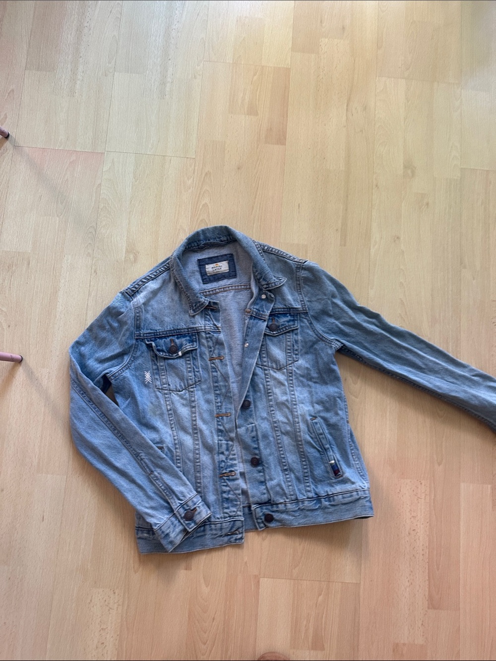 Marine Layer Light Blue Denim Jean Jacket